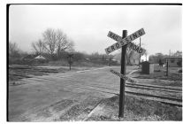Hopewell Street railroad crossing 